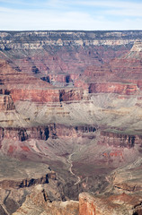 grand canyon arizona usa showing strata and geology