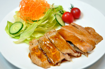 Vegetables and beef