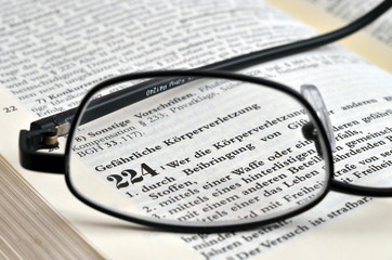 Gef&auml;hrliche K&ouml;rperverletzung im Strafgesetzbuch