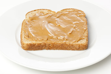 A peanut butter sandwhich