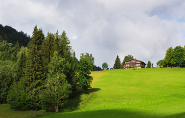 House on the top of hill