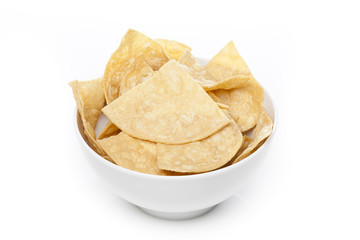 Fresh corn tortilla chips
