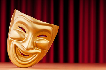 Masks with the theatre concept
