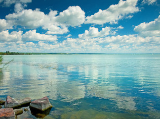 Lake Balaton at summer