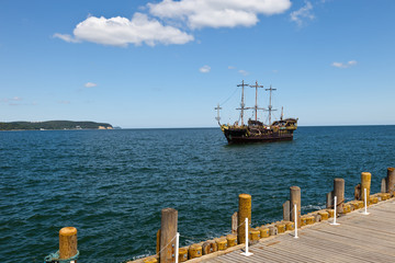 Ship at the pier