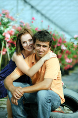 Fototapeta premium Young couple