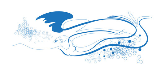 Symbol of the element of water