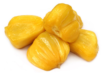 Juicy jackfruit flesh