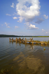 lake and the old pier