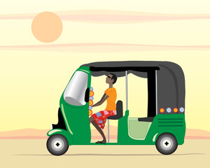 auto rickshaw driver