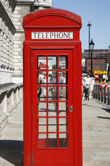 Fototapeta premium London Red Telephone Booth