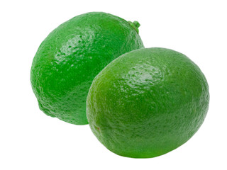 lime isolated on white background
