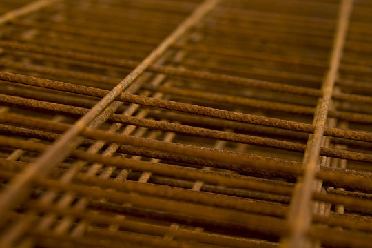 Rusted Metal Bars