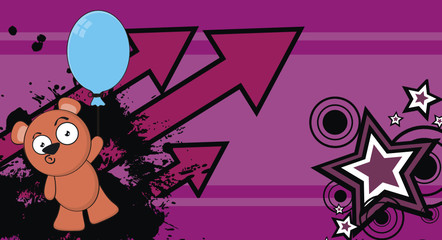 teddy bear cartoon background8