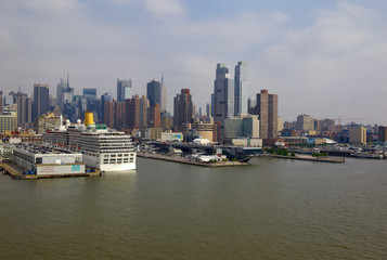 Fototapeta na wymiar Nowy Jork Piers