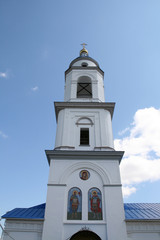 Fototapeta na wymiar Church in Maloyaroslavets Russia