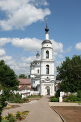 Fototapeta na wymiar Monastery in Maloyaroslavets Russia