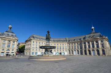 Fototapeta premium Place de la Bourse à Bordeaux
