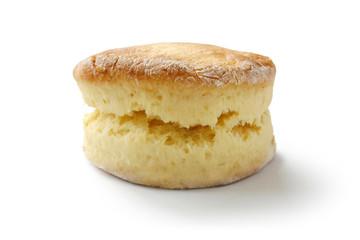 scone isolated on white background