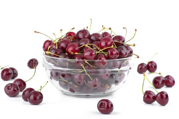 Bowl full of cherries