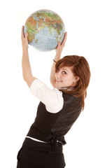 look over shoulder globe