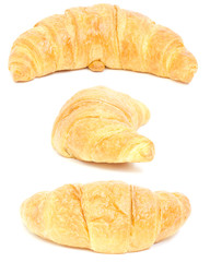 croissant. collage