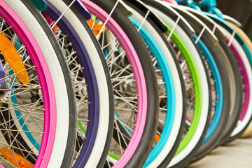 Colorfull wheels - 33490818