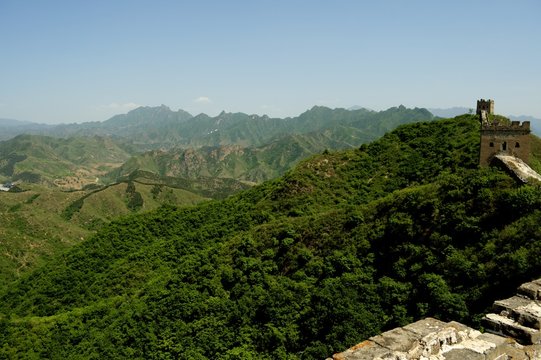 Jinshanling, China - The great Wall (chinesische Mauer)