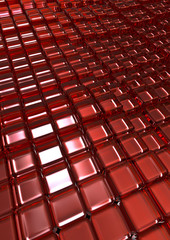Glass cubes background
