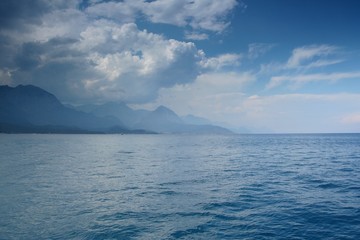 Kemer coastline, Turkey