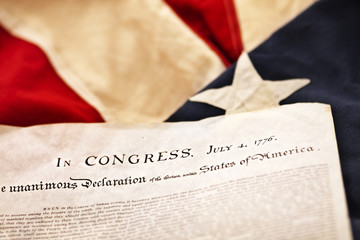 The Declaration of Independence (Selective Focus)