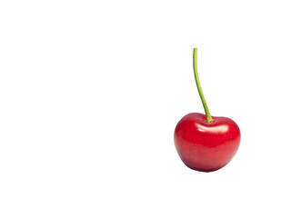 Cherry isolated on white background
