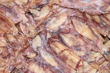 Fototapeta premium Dried salted squids