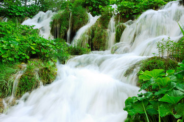 Plitvice Jezera national park waterfalls