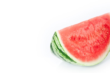 Viertel Wassermelone - nicht ganz im Bild