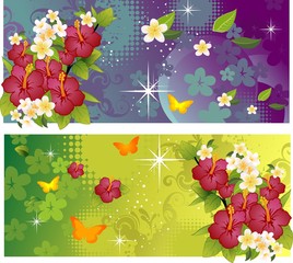 Fototapeta premium Fantasy floral summer
