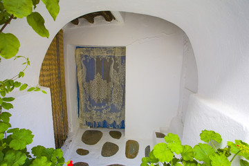 grèce,cyclades,naxos : village de chora