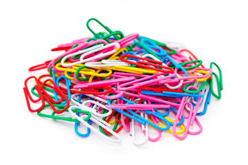 Colored paper clips