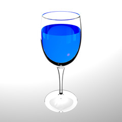 Glass of alcohol