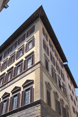 Fototapeta na wymiar Immeuble à Florence, Italie 