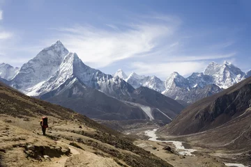 Fotobehang Nepalees landschap, Amadablam © LAND