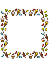 Beautiful background with a sweetness