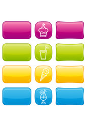 Food icon set
