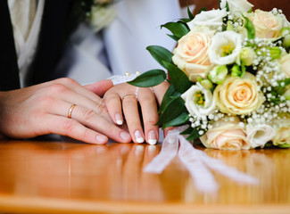 Wedding Ring and hands