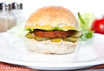 Vegetarian burger