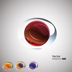 Abstract vector background. Good for logo
