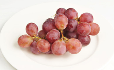Grapes on a plate