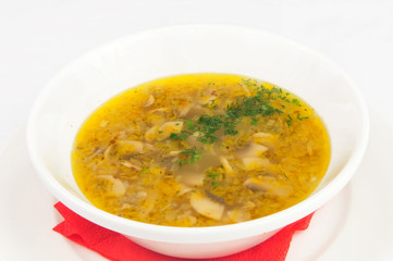 Mushroom soup