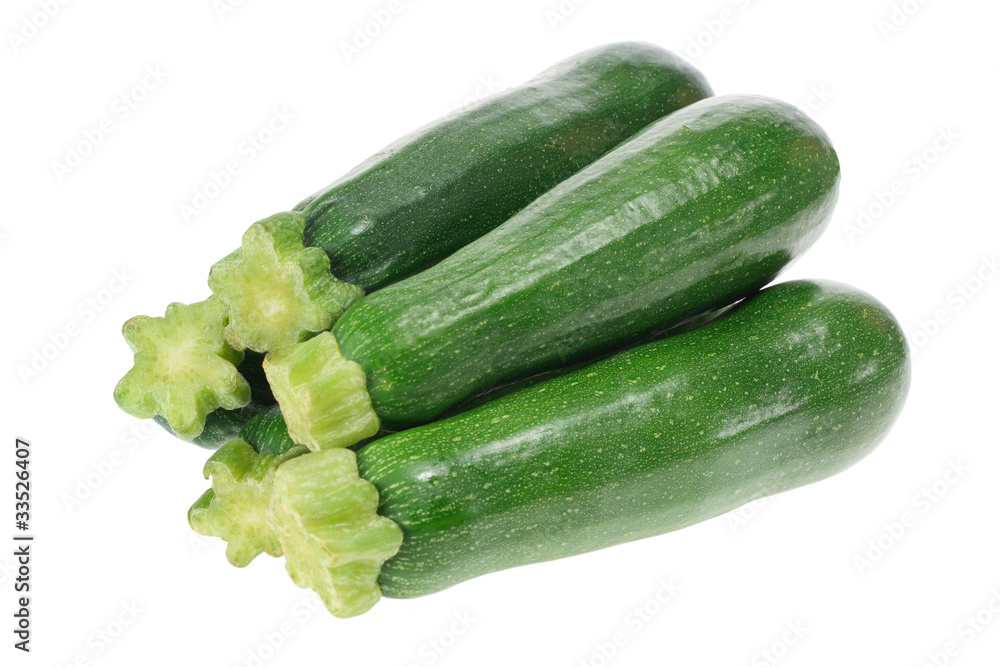 Canvas Prints stack of zucchinis