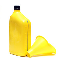 Oil and Funnel